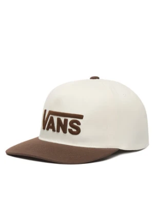 Vans Czapka z daszkiem Drop V Logo Snapback VN000QAHFST1 Brązowy