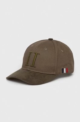 Vans czapka z daszkiem kolor zielony gładka Les Deux
