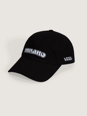 Vans - Czapka z daszkiem Milano Half Box Curved Bill Jockey, male, Czarny, Size: Jeden Rozmiar