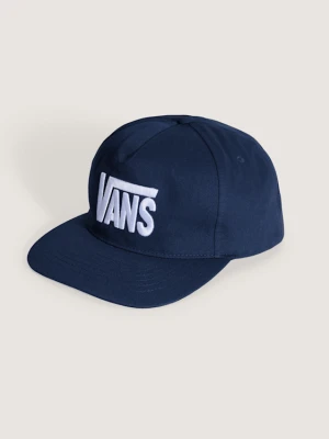 Vans - Czapka z daszkiem Stretch Logo Snapback, male, Niebieski