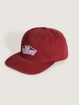 Vans - Czapka z daszkiem Vans Classic Snapback, male, Czerwony, Size: Jeden Rozmiar