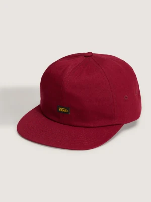 Vans - Czapka z daszkiem Vans Jockey, male, Bordowy, Size:
