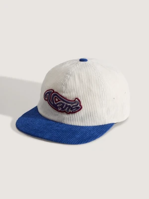 Vans - Czapka z daszkiem Wavy Script, male, Niebieski, Size: