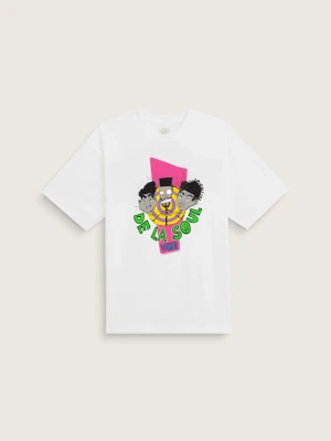 Vans - T-shirt De La Soul Plugs, Człowiek, Biały