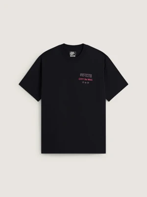 Vans - Distorted Reality SS Tee Black, Człowiek, Czarny