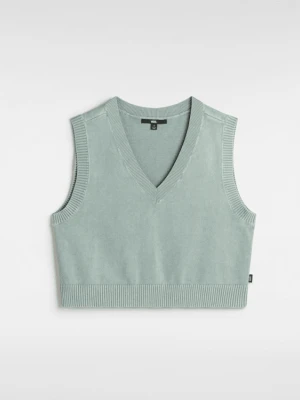 Vans - Dzianinowa kamizelka Syd, female, Niebieski, Size: