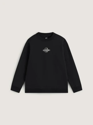 Vans - Dziecięca bluza Food Spot Crew Pulloverunisex, Czarny