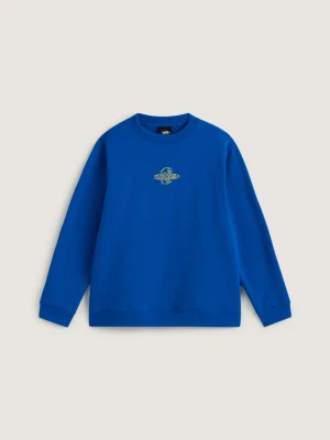 Vans - Dziecięca bluza Food Spot Crew Pulloverunisex, Niebieski