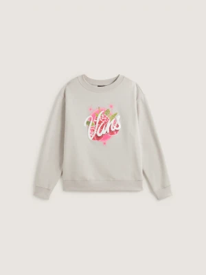 Vans - Dziecięca bluza z kapturem Berry Pop Pullover (8-14 lat)unisex, Beżowy, Size: