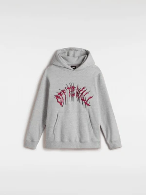 Vans - Dziecięca bluza z kapturem Metal Arch (8-14 lat)unisex, Szary, Size: