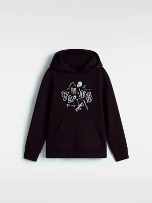 Vans - Dziecięca bluza z kapturem Shattered Pullover (8-14 lat)unisex, Czarny, Size: