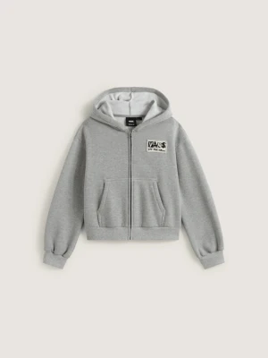 Vans - Dziecięca bluza z kapturem Van-Archy Zip (8-14 lat)unisex, Szary, Size: