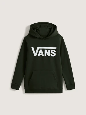 Vans - Dziecięca bluza z kapturem Vans Classic II Pullover (8-14 lat)unisex, Zielony, Size: