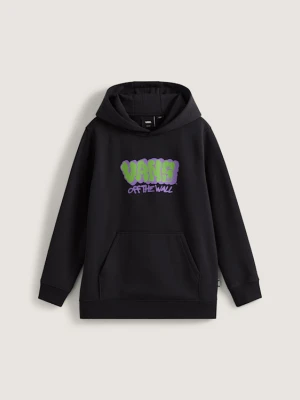 Vans - Dziecięca bluza z kapturem Vans Graff Pullover (8-14 lat)unisex, Czarny, Size: