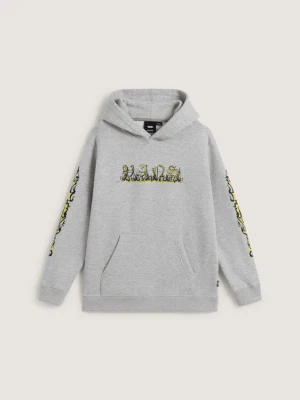 Vans - Dziecięca bluza z kapturem Vans Inferno Pullover (8-14 lat)unisex, Szary, Size: