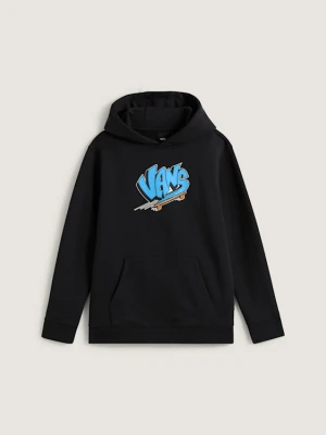 Vans - Dziecięca bluza z kapturem Vans Sk8 Pullover (8-14 lat)unisex, Czarny, Size: