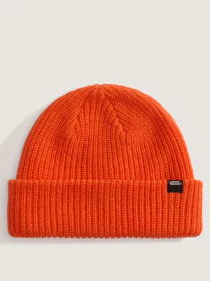 Vans - Dziecięca czapka beanie Core Basic Cuffunisex, Pomarańczowy, Size: