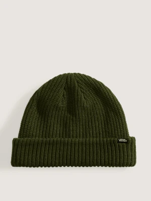 Vans - Dziecięca czapka beanie Core Basic Cuffunisex, Zielony, Size: Jeden Rozmiar