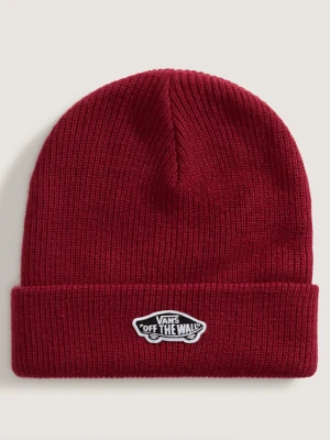 Vans - Dziecięca czapka beanie Vans Classic Cuffunisex, Bordowy, Size: