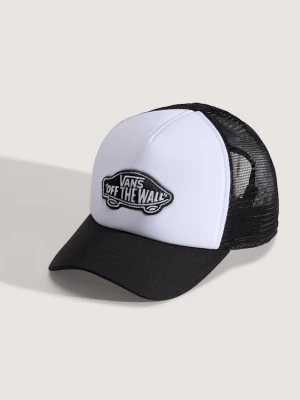 Vans - Dziecięca czapka Classic Patch Curved Bill Truckerunisex, Czarny, Size: