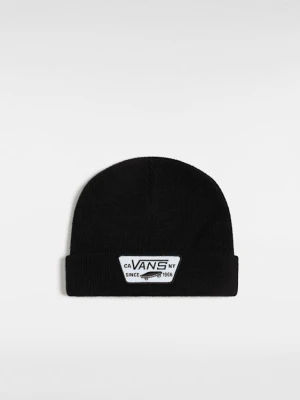 Vans - Dziecięca czapka Milford Beanie (8–14+ lat)unisex, Czarny, Size: