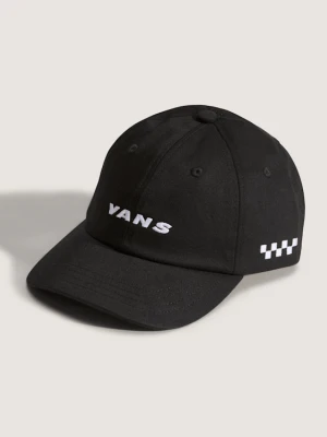 Vans - Dziecięca czapka z daszkiem Check Side Bill Jockeyunisex, Czarny, Size: