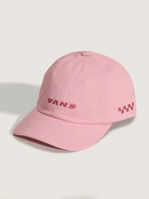 Vans - Dziecięca czapka z daszkiem Check Side Bill Jockeyunisex, Różowy, Size: