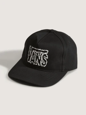Vans - Dziecięca czapka z daszkiem Constant Vans Snapbackunisex, Czarny, Size:
