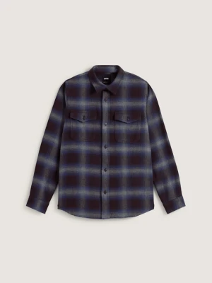 Vans - Dziecięca koszula Bixby Plaid Flannel (8–14 lat)unisex, Navy, Size:
