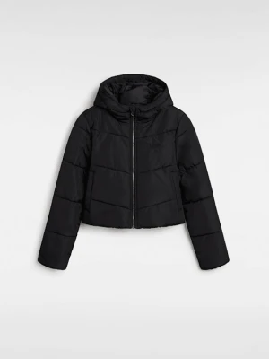 Vans - Dziecięca ocieplana kurtka z kapturem MTE Foundry Crop (8-14 lat)unisex, Czarny, Size: