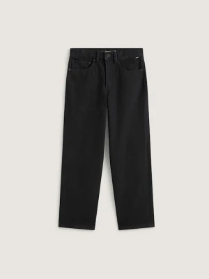 Vans - Dziecięce spodnie dżinsowe Check-5 Loose (8-14 lat)unisex, Czarny