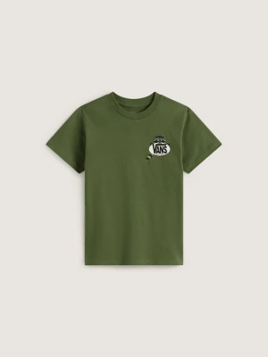 Vans - Dziecięcy T-shirt Dumpster Raccoon (2-8 lat)unisex, Zielony