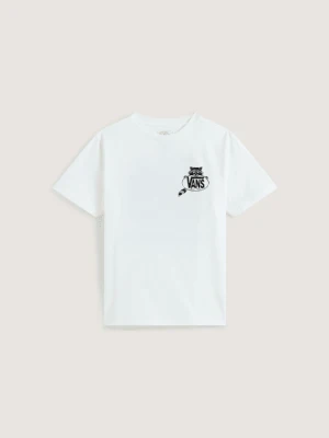 Vans - Dziecięcy T-shirt Dumpster Raccoon (8-14 lat)unisex, Biały