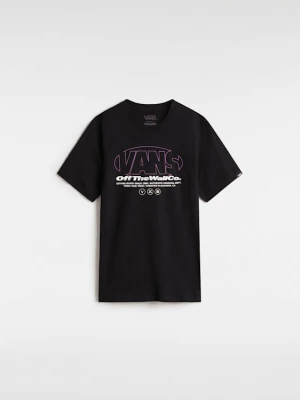 Vans - Dziecięcy T-shirt Major Type (8-14 lat)unisex, Czarny, Size: