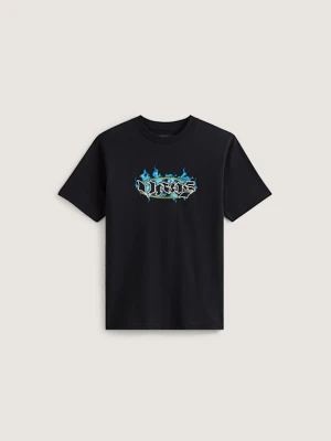 Vans - Dziecięcy T-shirt Night Spark (8-14 lat)unisex, Czarny, Size: