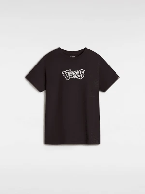 Vans - Dziecięcy T-shirt Shattered (8-14 lat)unisex, Czarny, Size: