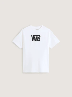 Vans - Dziecięcy T-shirt Stretch Logo (8-14 lat)unisex, Biały, Size: