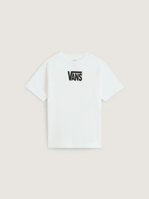 Vans - Dziecięcy T-shirt Stretch Logo (8-14 lat)unisex, Biały, Size: