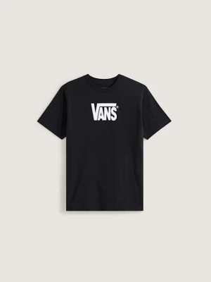 Vans - Dziecięcy T-shirt Stretch Logo (8-14 lat)unisex, Czarny, Size: