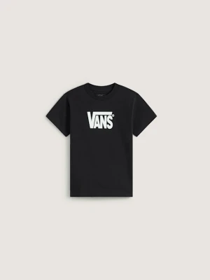 Vans - Dziecięcy T-shirt Stretch Logo (8-14 lat)unisex, Czarny, Size: