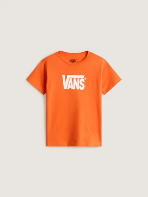 Vans - Dziecięcy T-shirt Stretch Logo (8-14 lat)unisex, Pomarańczowy, Size: