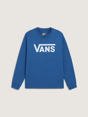 Vans - Dziecięcy T-shirt Vans z długim rękawem (8-14 lat)unisex, Niebieski, Size: