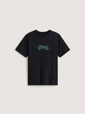 Vans - Dziecięcy T-shirt Wild Circle (8-14 lat)unisex, Czarny, Size: