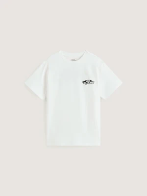 Vans - Dziecięcy T-shirt z długim rękawem Double Standard (8-14 lat)unisex, Biały