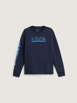 Vans - Dziecięcy T-shirt z długim rękawem Inferno (8-14 lat)unisex, Niebieski