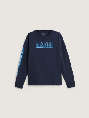 Vans - Dziecięcy T-shirt z długim rękawem Inferno (8-14 lat)unisex, Niebieski, Size: