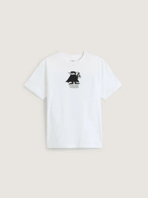 Vans - Dziecięcy T-shirt z krótkim rękawem Classifiedunisex, Biały, Size:
