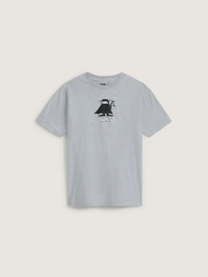 Vans - Dziecięcy T-shirt z krótkim rękawem Classifiedunisex, Szary, Size: