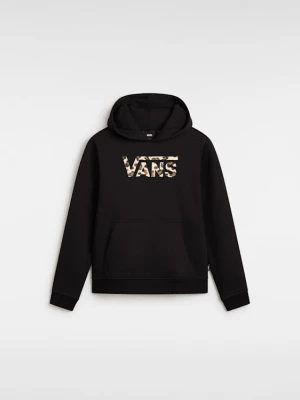 Vans - Dziewczęca bluza z kapturem Felidae Drop V Pullover (8-14 lat)unisex, Czarny, Size: