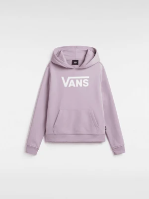 Vans - Dziewczęca bluza z kapturem Flying V Pullover (8-14 lat)unisex, Liliowy, Size: